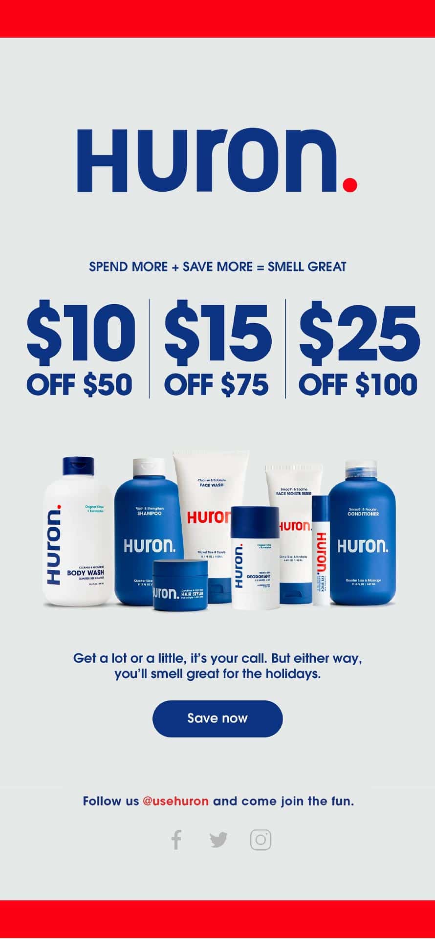 Huron advertising